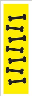 Steris Blank Label Tape Key Surgical® Instructional Label Black / Lime Vinyl 1/4 Inch - Each - T7021309-EA
