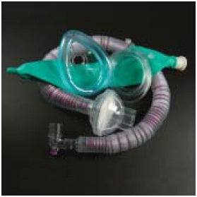 Ambu Universal Flex2® Anesthesia Breathing Circuit Coaxial Tube 108 Inch Tube Single Limb Adult Single Patient Use - Case of 40 - KNCF3110-6121Z-CS