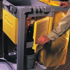 Lagasse Locking Cabinet Rubbermaid® HDPE, Yellow - Each - RCP6181YEL-EA