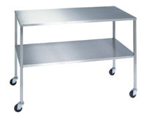 Lakeside Manufacturing Instrument Table 20 L X 34 H Inch Stainless Steel 1 Shelf - Each - 8353-EA