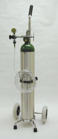 Mada Medical Products Mada Medical Oxygen Kit on Cart (Filled) Size E Aluminum - Each - 1630-EA