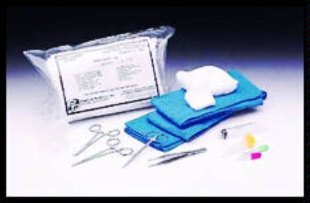 Medical Action Industries Laceration Tray Gent-L-Kare® Sterile - Case of 20 - 2683-CS