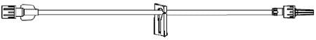BD IV Extension Set Maxplus® Mini Bore 60 Inch Tubing Without Filter - Box of 50 - ME2010-BX