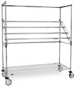 Intermetro Industries Wrap Rack Super Erecta® Chrome Plated Steel 40 X 24 X 68 Inch - Each - SWR556DC-EA