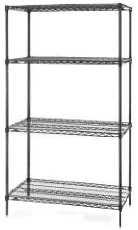 Intermetro Industries Wire Shelving Super Erecta Shelf® 1 Shelf Adjustable 14 X 36 Inch - Each - 1436NK3-EA