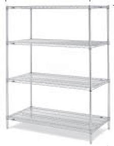 Intermetro Industries Shelving Unit Super Erecta® - Each - EZ1836NC-4-EA