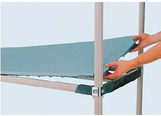 Intermetro Industries Solid Shelf MetroMax i™ Metromax Cart - Each - MX2460F-EA