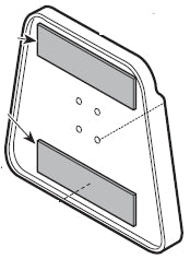 Midmark Hook Tape 2 X 9 Inch, Velcro, With 0172 Pressure Sensitive Adhesive - Each - 053-0131-08-EA