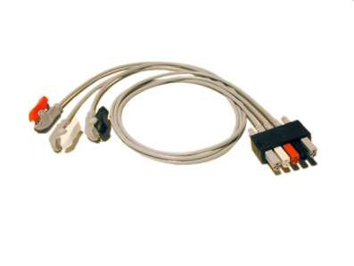 Mindray USA ECG Cable 24 Inch L, 3 Lead, Pinch For use with Passport 2, Passport 2Lt, Spectrum, Trio - ST/1 - 0012-00-1262-08-ST