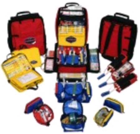 Thomas Transport Packs / EMS ALS Pack (Empty) Thomas Orange Vinyl - Each - TT100-EA