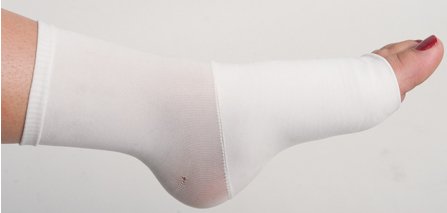 A-T Surgical Mfg Co Inc Ankle Sleeve X-Large Pull-On Foot - Each - 38/XLG-EA