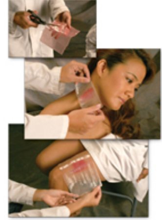 MPM Medical Hydrogel Wound Dressing CoolMagic™ Sheet 8 X 12 Inch Rectangle - Box of 10 - MP00209-BX