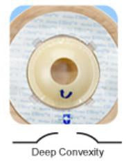 Marlen Manufacturing Urostomy Pouch UltraLite™ One-Piece System 8-3/4 Inch Length Drainable Deep Convex, Pre-Cut - Box of 10 - 77060-BX