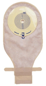Marlen Manufacturing Ostomy Pouch UltraMax™ One-Piece System 9 Inch Length Drainable Flat, Trim to Fit - Box of 5 - 53400-BX
