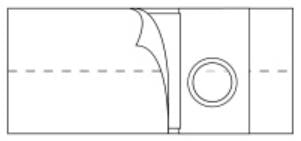 Nu-Hope Laboratories Hernia Belt Large, Adult 6 Inch Width - Box of 1 - 6602-BX