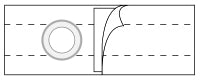 Nu-Hope Laboratories Hernia Belt Nu-Form™ Small 5 Inch Width - Each - 6320-A-EA