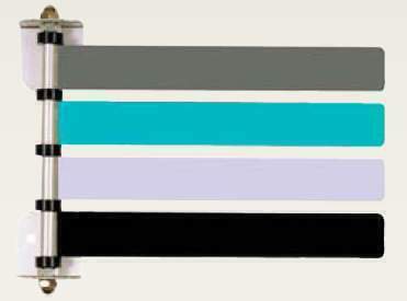 Omnimed Exam Room Signal Flag Wall Mount 4 Flag 8 Inch - Each - 291714-EA