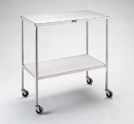 Pedigo Products Instrument Table 20 X 16 X 34 Inch Stainless Steel 1 Shelf - Each - SG-82-SS-EA