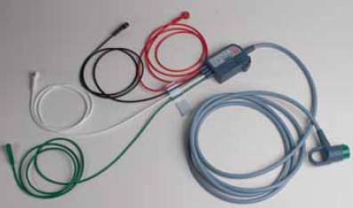 The Palm Tree Group ECG Cable 5 Foot, AHA, 12 Lead, 4 Wire Limb Lead For Lifepak 12 Defibrillator / Monitor - Each - 11111-000018-EA