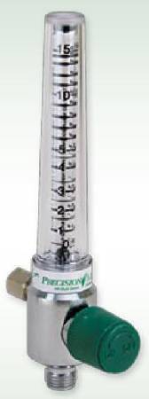 Precision Medical Precision Medical® Oxygen Flowmeter High Flow 0 - 70 LPM Barb Outlet Chemetron Adapter - Each - 1MFA8006-EA