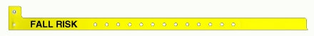 Precision Dynamics Identification Wristband Sentry® Superband® Alert Bands® Alert Band Permanent Snap Fall Risk - Box of 1 - 5065-14-PDM-BX