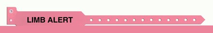 Precision Dynamics Identification Wristband Sentry® Superband® Alert Band Permanent Snap Limb Alert - Box of 500 - 5055-12-PDM-BX