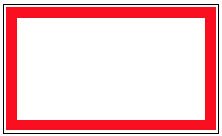 Precision Dynamics Blank Label Barkley® Multipurpose Label Red / White 1-1/2 X 2-1/2 Inch - Roll of 1 - RB-5112-RL