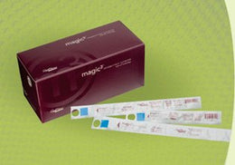 Bard Urethral Catheter Magic3® Straight Tip Hydrophilic Coated Silicone 18 Fr. 6 Inch - Box of 30 - 51618-BX