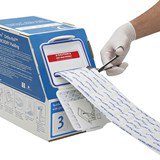 Ossur One-Side Padded Splint Roll TechForm® Ortho-Roll® 4 Inch X 15 Foot Fiberglass White - Each - TR0415-EA