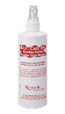 Ruhof Healthcare B.I.P. Code #8® Stain Remover Pump Spray Liquid 16 oz. Bottle Unscented NonSterile - Case of 12 - 34502-18-CS