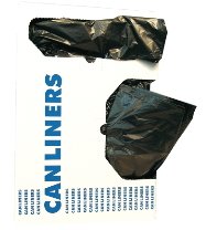 Lagasse Trash Bag Heritage™ AccuFit® 55 gal. Black LLDPE 1.3 mil 40 X 53 Inch Gusset Seal Bottom Coreless Roll - Case of 100 - HERH8053PKR01-CS
