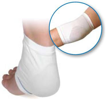 Silipos Heel / Elbow Protection Sleeve Silipos® Small / Medium White - Pack of 1 - 15225-PK