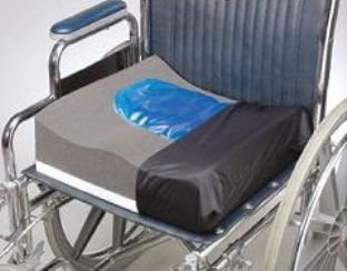 Skil-Care Contoured Seat Cushion Skil-Care™ 18 W X 16 D X 4 H Inch Foam / Gel - Each - 751630-EA