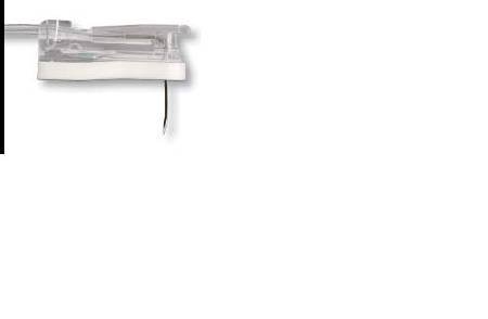 Smiths Medical ASD, Inc. Huber Infusion Set Gripper Plus™ 20 Gauge 3/4 Inch 8 Inch Tubing Luer Lock Needleless Port - Box of 12 - 21-2965-24-BX