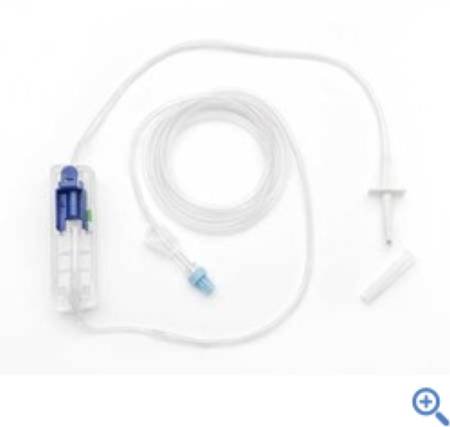 Smiths Medical ASD, Inc. IV Pump Set CADD® Pump Without Ports 0.2 Micron Filter 90 Inch Tubing Solution - Box of 12 - 21-7094-24-BX