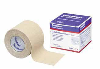 BSN Medical Elastic Adhesive Bandage Tensoplast® 2 Inch X 5 Yard No Closure Tan NonSterile Medium Compression - Case of 24 - 04412001-CS
