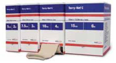 BSN Medical Stockinette Tubular Delta Terry-Net™ C 3 Inch X 15 Yard Cotton NonSterile - Case of 2 - 52013-CS