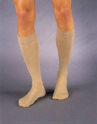 BSN Medical Compression Stocking JOBST® Relief® Knee High X-Large / Full Calf Beige Closed Toe - Pair - 114624-PR