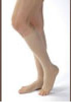 BSN Medical Compression Stocking JOBST® Opaque Knee High Large Classic Black Open Toe - Pair - 115386-PR