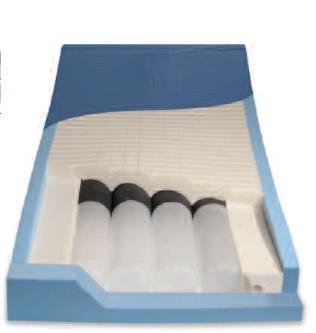 Span America Bed Mattress PressureGuard® Renew Static Air 35 X 84 X 7 Inch - Each - 2084-29-EA