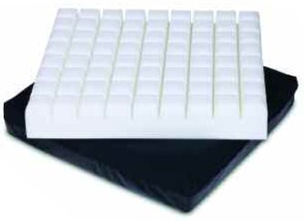 Span America Bariatric Seat Cushion Geo-Matt® PRT 22 W X 18 D X 4 H Inch Foam - Each - BPRT2218-96-1-EA