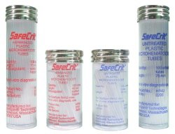 Hemocue StatSpin® SafeCrit® Capillary Blood Collection Tube Plain 20 µL Without Closure Plastic Tube - Box of 10 - HP8U-10-BX
