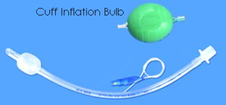 Sun Med Cuffed Endotracheal Tube SunMed® 285 mm Length Curved 6.0 mm Adult Murphy Eye - Pack of 10 - 1-7333-60-PK