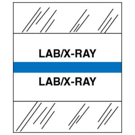 Tabbies Index Tab 1 1/4 Inch Lab/ X-Ray - Pack of 100 - 54531-PK
