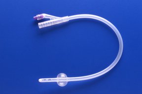 Teleflex LLC Foley Catheter Rusch® 2-Way Standard Tip 30 cc Balloon 22 Fr. Silicone - Box of 10 - 170630220-BX