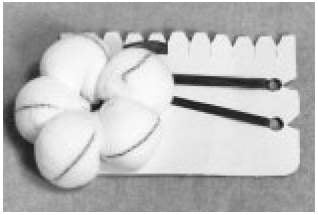 Teleflex Medical Surgical Tonsil Sponge X-Ray Detectable Cotton / Gauze 3/4 Inch Diameter 5 Count Pack Sterile - Box of 500 - 200327-BX
