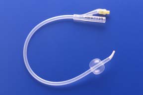 Teleflex LLC Foley Catheter Rusch® 2-Way Coude Tip 5 cc Balloon 20 Fr. Silicone - Box of 5 - 171305200-BX