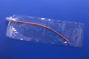 Teleflex LLC Intermittent Catheter Tray MMG™ Coude Tip 16 Fr. Red Rubber - Case of 100 - RLA-162-3R-CS