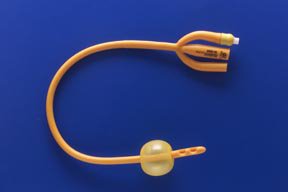 Teleflex LLC Foley Catheter Rusch Gold® 3-Way 5 cc Balloon 24 Fr. Silicone - Box of 10 - 183430240-BX
