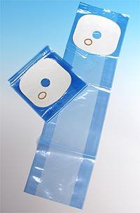 Torbot Group Post-Op Ostomy Pouch Bongort® Blue Bag 16 Inch Length 3/4 Inch Stoma and Up Drainable Trim To Fit - Pack of 1 - TSN111006-PK